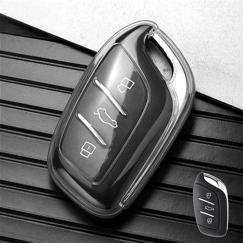 MG ฝาครอบกุญแจรถโลหะผสมสังกะสี Auto Key ป้องกันสําหรับ MG S5 EV MG 5 MG HS MG 4 MG VS MG ES ZS EV กร