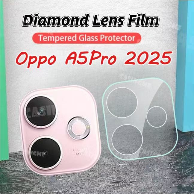 เลนส์กล้อง 3D เลนส์กันรอยกล้อง สำหรับ OPPO A5 A5X A5i A5pro A3 A3X A3pro A18 A38 เลนส์กระจกนิรภัยกันกล้อง