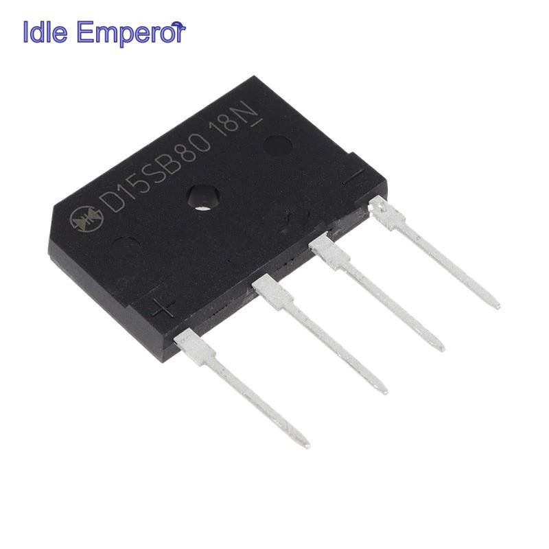 D15sb80 D15SB100 D20SB40 D25SB D35SB 20 60 80 100 เตาแม่เหล็กไฟฟ้าสะพานซ้อนสะพานซ้อน DIP-4