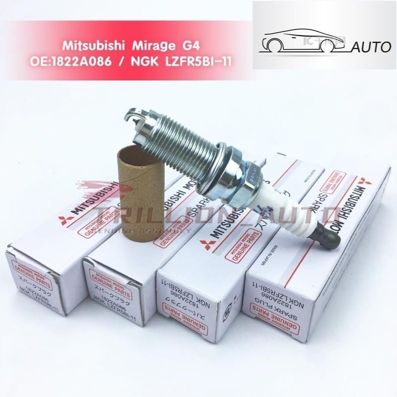 หัวเทียน Iridium1822A086 NGK LZFR5BI-11 สําหรับ Mitsubishi Mirage G4 Attrage Xpander Hatchback Lance