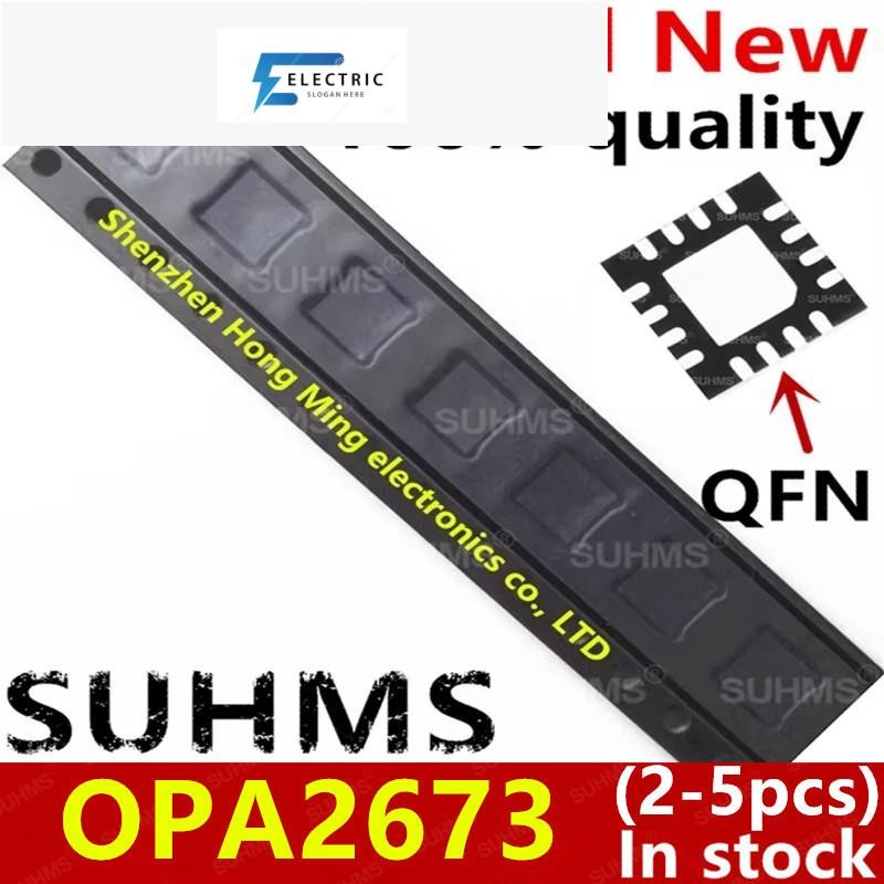 (2-5pece) 100% ใหม่ 2673 OPA2673 OPA2673IRGVR OPA2673IRGVT QFN-16