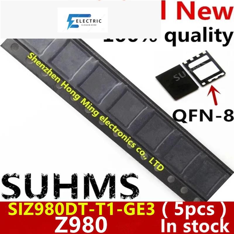 (5 ชิ้น) ชิปเซ็ต SIZ980DT-T1-GE3 SIZ980DT SIZ980 Z980 QFN-8