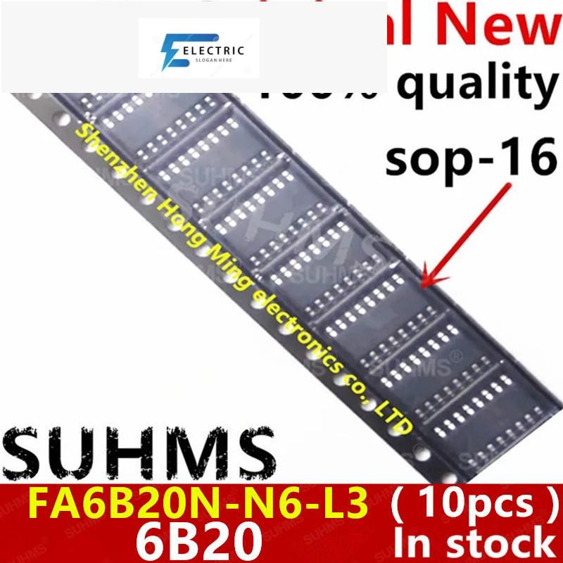 (10 ชิ้น) 100% ใหม่ FA6B20N-N6-L3 FA6B20N FA6B20 6B20 sop-16 ชิปเซ็ต