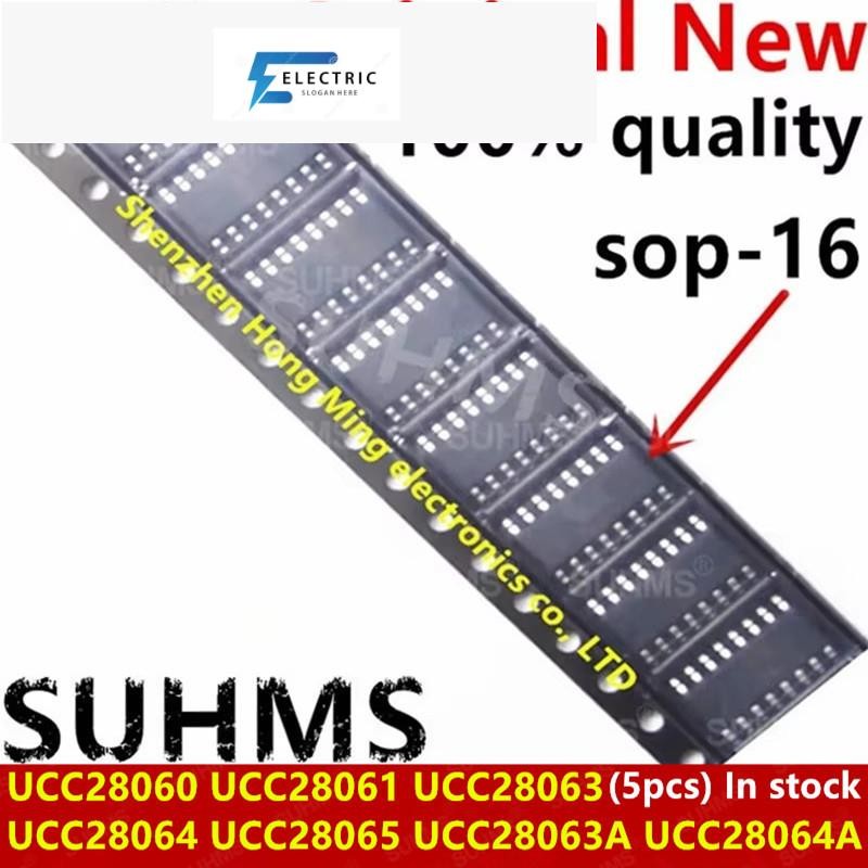 (5 ชิ้น) 100% ใหม่ UCC28060 UCC28061 UCC28063 UCC28064 UCC28065 UCC28063A UCC28064A DR280 UCC60DR UC