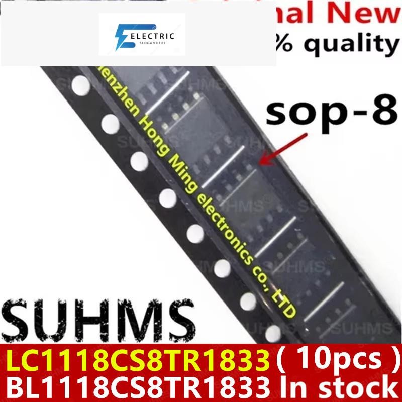 (10 ชิ้น) 100% ใหม่ BL1118CS8TR1833 BL1118 1118 LC1118CS8TR1833 LC1118 sop-8