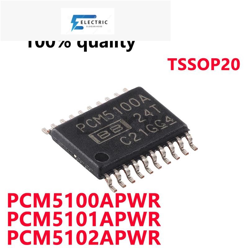 5/PCS ใหม่ PCM5100APWR PCM5100A PCM5101APWR PCM5101A PCM5102APWR PCM5102A TSSOP20 ในสต็อก