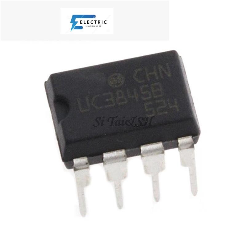 10PCS UC3845B DIP8 UC3845A UC3845AN DIP 3845 UC3845BN UC3845 DIP-8 ใหม่และต้นฉบับ IC Chipset