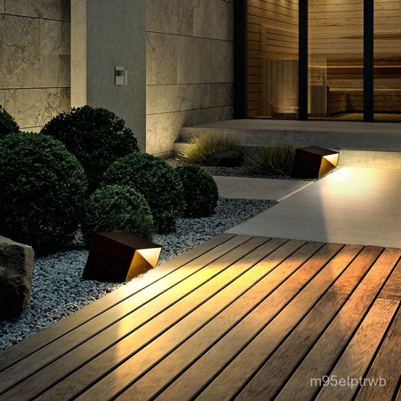 Solar Light Lawn Light Outdoor Waterproof Garden Light Club Landscape Light Floor Light Villa Garden