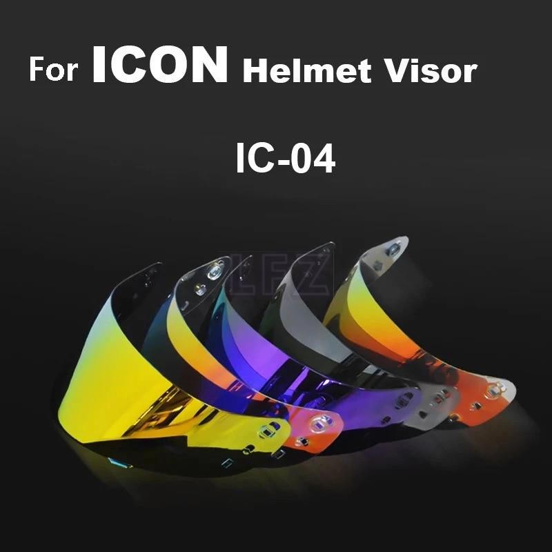 2025NEWHelmet Visor สําหรับ ICON IC-04 Airframe Pro Airmada Airform หมวกกันน็อคมอเตอร์ไซค์ Full Face