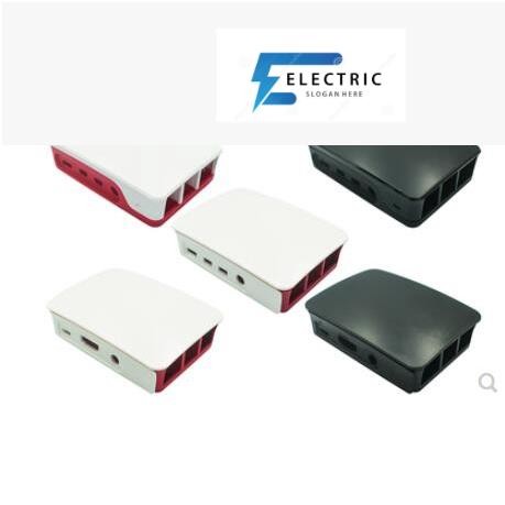 Raspberry Pi 3 3B 4 เคส ABS อย่างเป็นทางการ Raspberry Pi 2 กล่อง เชลล์จากรองพื้น Raspberry Pi