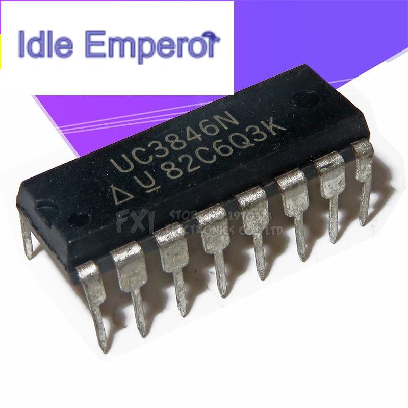 วงจรรวม UC3846N UC3846 DIP16 DIP 5 ชิ้น
