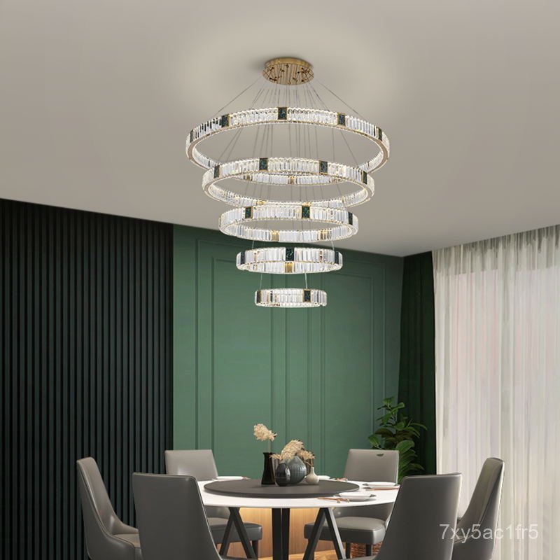 Living Room Chandelier2025Modern Minimalist New Internet Celebrity Nordic Light Luxury Bedroom Dinin