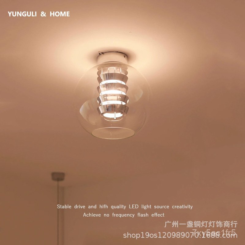 Industrial Style Restaurant Light Creative Simple Bauhaus Entrance Hallway Corridor Light Vintage De