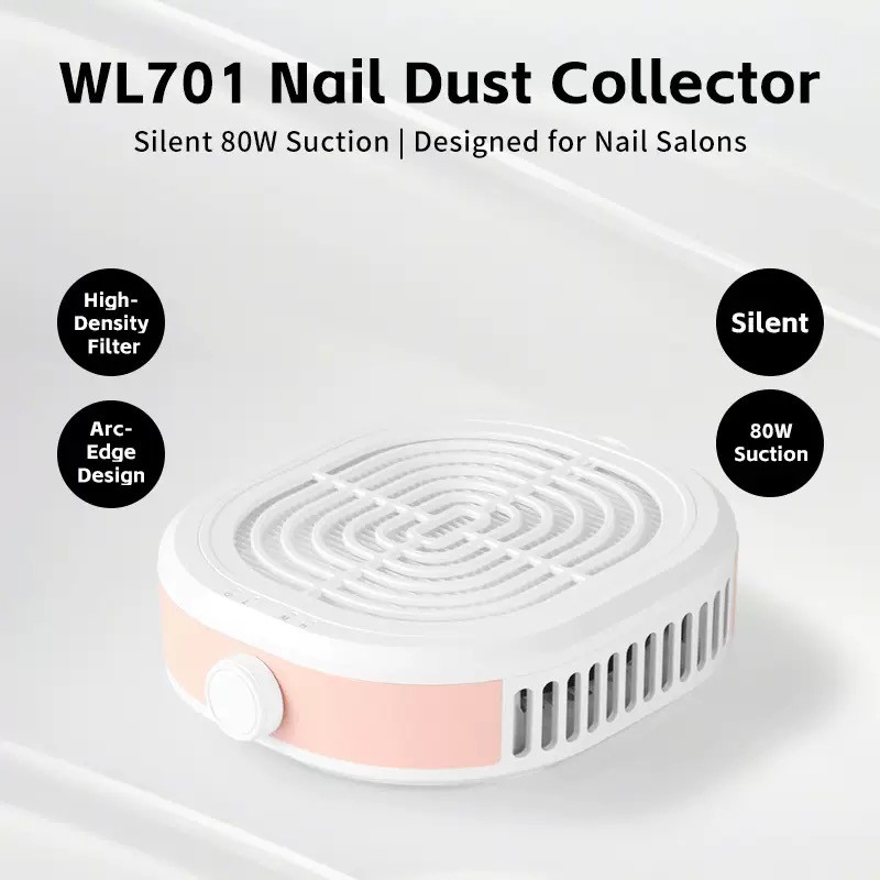 SNRQI-WL701  เครื่องดูดฝุ่นเล็บไร้ฝุ่น ปลอดภัย เครื่องขนาดเล็กและขนาดกลาง