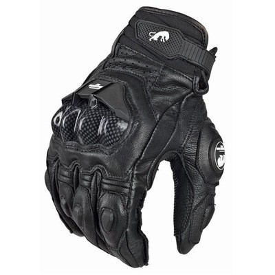 French Racing ยี่ห้อ Jaguar Furygan AFS 6 ถุงมือมอเตอร์ไซค์หนังคาร์บอนไฟเบอร์