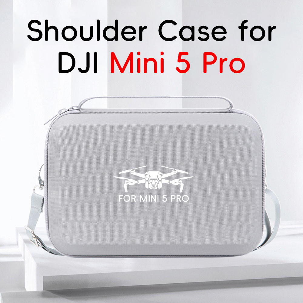 สําหรับเคส DJI MINI 5 Pro RC 2, กระเป๋าเก็บของพร้อมสายรัดสําหรับกล่องพกพาชุดมาตรฐาน DJI Mini 5 pro