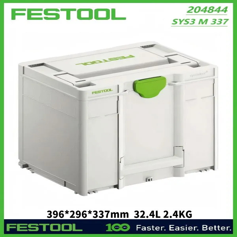 FESTOOL 204844 MINI-Systainer พลาสติกกล่องเครื่องมือทนทานเครื่องมือจัดเก็บอุปกรณ์เสริม
