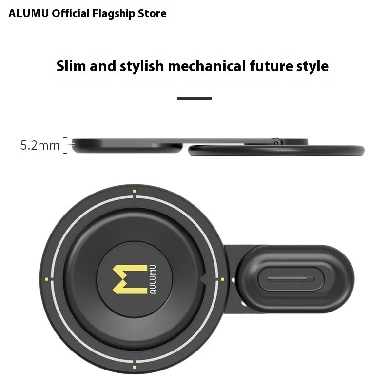 Aulumu G05 4-in-1 Magnetic Phone Stand Grip เข้ากันได้กับ MagSafe ที่ถอดออกได้ 360° ขาตั้งโทรศัพท์แบ