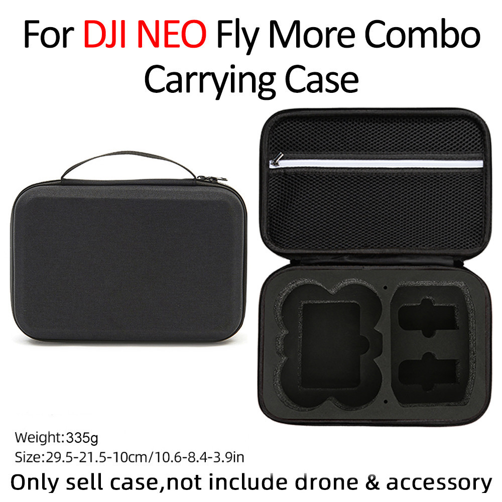 กระเป๋าถือสําหรับอุปกรณ์เสริม DJI Neo Fly More Combo, กระเป๋าเดินทางเก็บของ EVA แบบพกพาสําหรับ DJI N