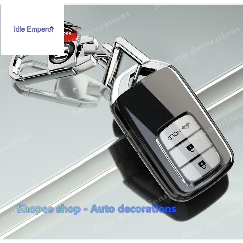 Honda สมาร์ทรีโมทกุญแจรถสําหรับ City 2025 HRV Jazz Brv Hrv Civic โปร่งใสผู้ถือพวงกุญแจ