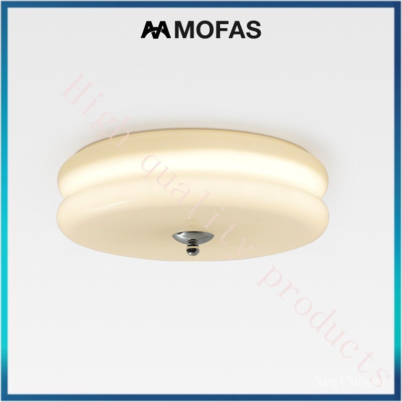 MOFAS Nordic Bauhaus Bedroom Cream Style French Retro Design Sense Study Hallway Balcony Ceiling Lig