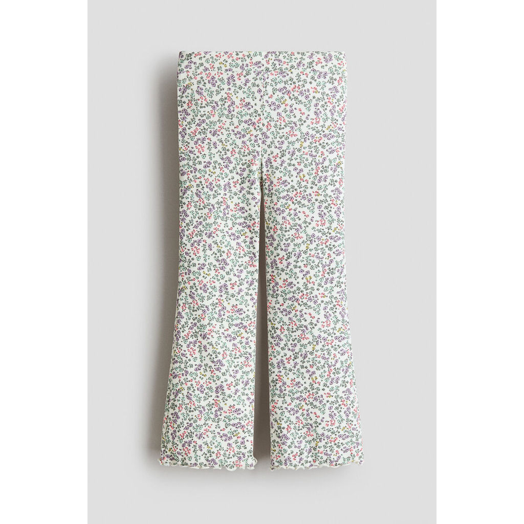 H&M(เอชแอนด์เอ็ม) กางเกงเลกกิ้งทรงเฟลร์ Girls Flared leggings 1245505_14