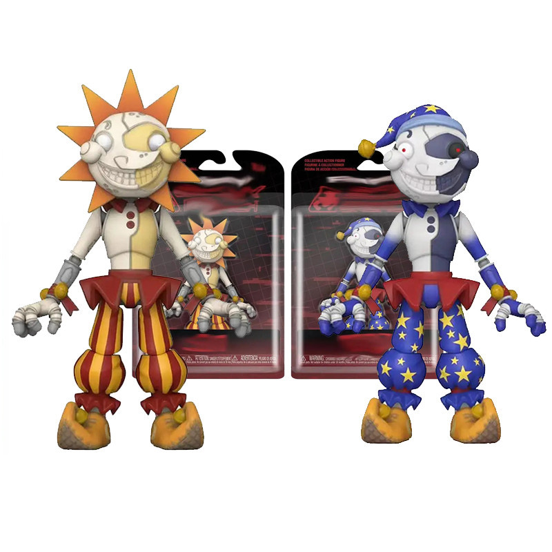 เกม Five Nights at Freddys Boss Sun Moon Joker Action Figure ของเล่นโมเดล