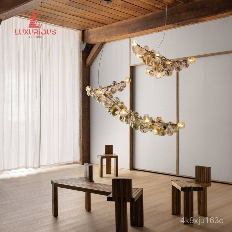 Italian Minimalist Creative Design Pendant Light Industrial Style Bauhaus Colorful Pendant Light for