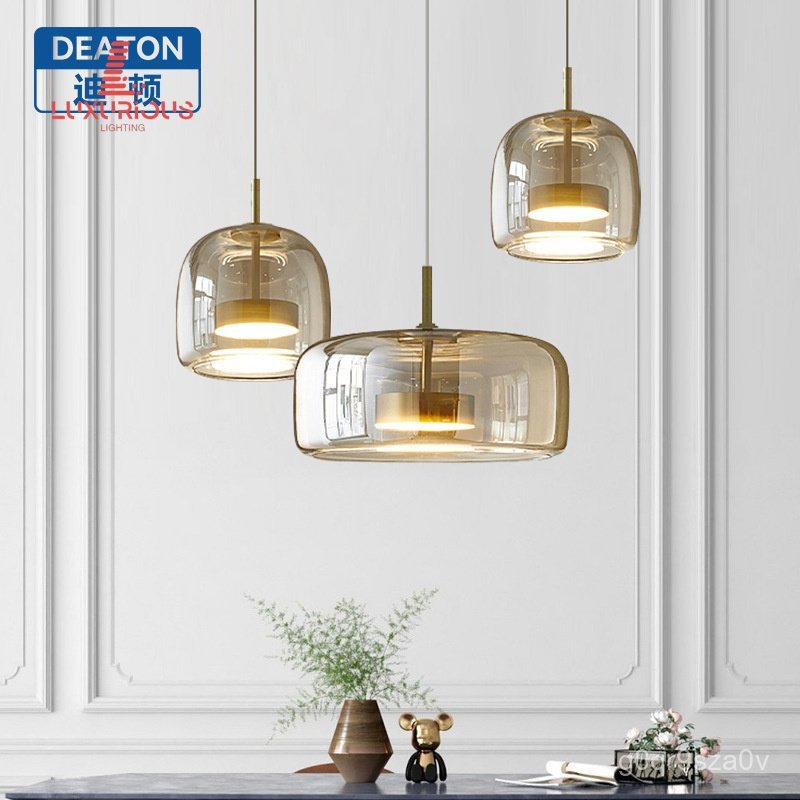 Modern Restaurant Pendant Light Bedroom Simple Luxury Designer High-end Bedside Pendant Light Cafe B