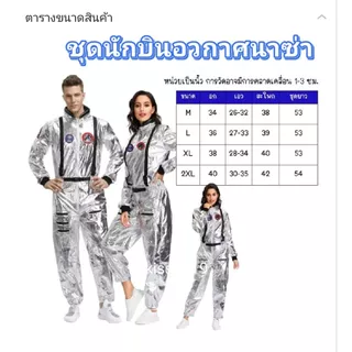 ชุดนักบินอวกาศ ชุดนักบินอวกาศNASA ชุดอวกาศ ชุดแฟนซีตรีมอวกาศ ชุดแฟนซีอวกาศพร้อมส่งในไทย