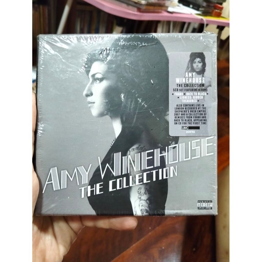 ซีดีเพลง cd music The Collection Amy Winehouse 5 CD Frank, Back to Black, Lioness: Hidden Treasures,