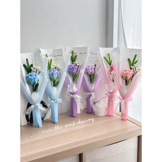 [มีส่งด่วน] ช่อดอกกุหลาบ ช่อดอกไม้ ขนาด 35cm. ของขวัญวาเลนไท…