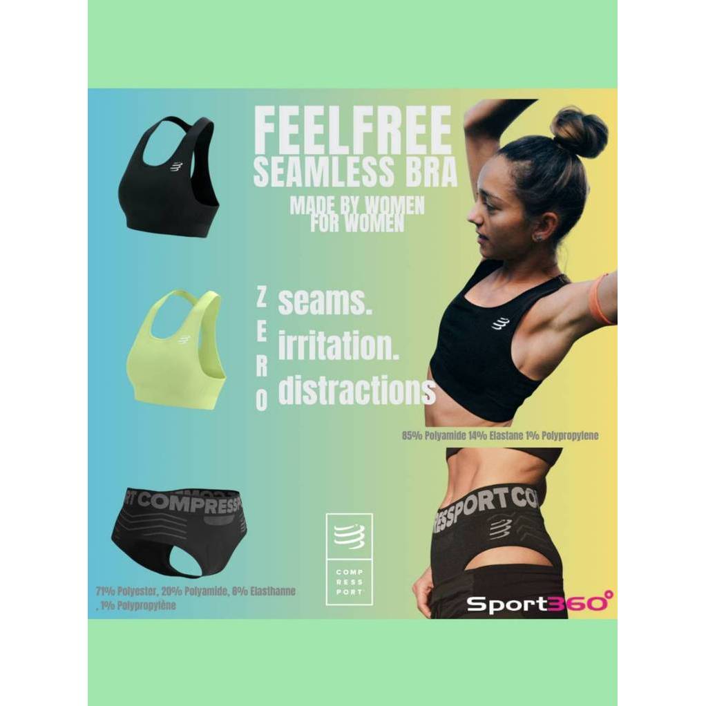 Compressport กางเกงในบ็อกเซอร์ ผู้หญิง SEAMLESS BOXER Women 39g