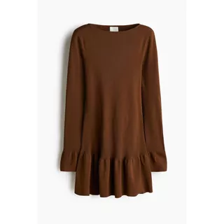 H&M(เอชแอนด์เอ็ม) เดรสผ้าริบ Women Rib-knit dress 1303141_2