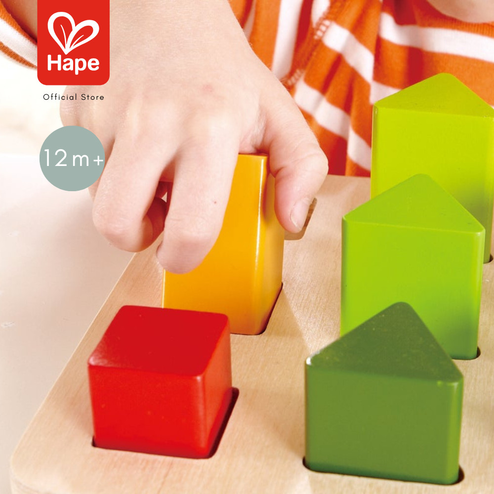 Hape - Color and Shape Sorter ตัวเรียงลำดับสีและรูปร่าง 12M+ รูปที่ 5
