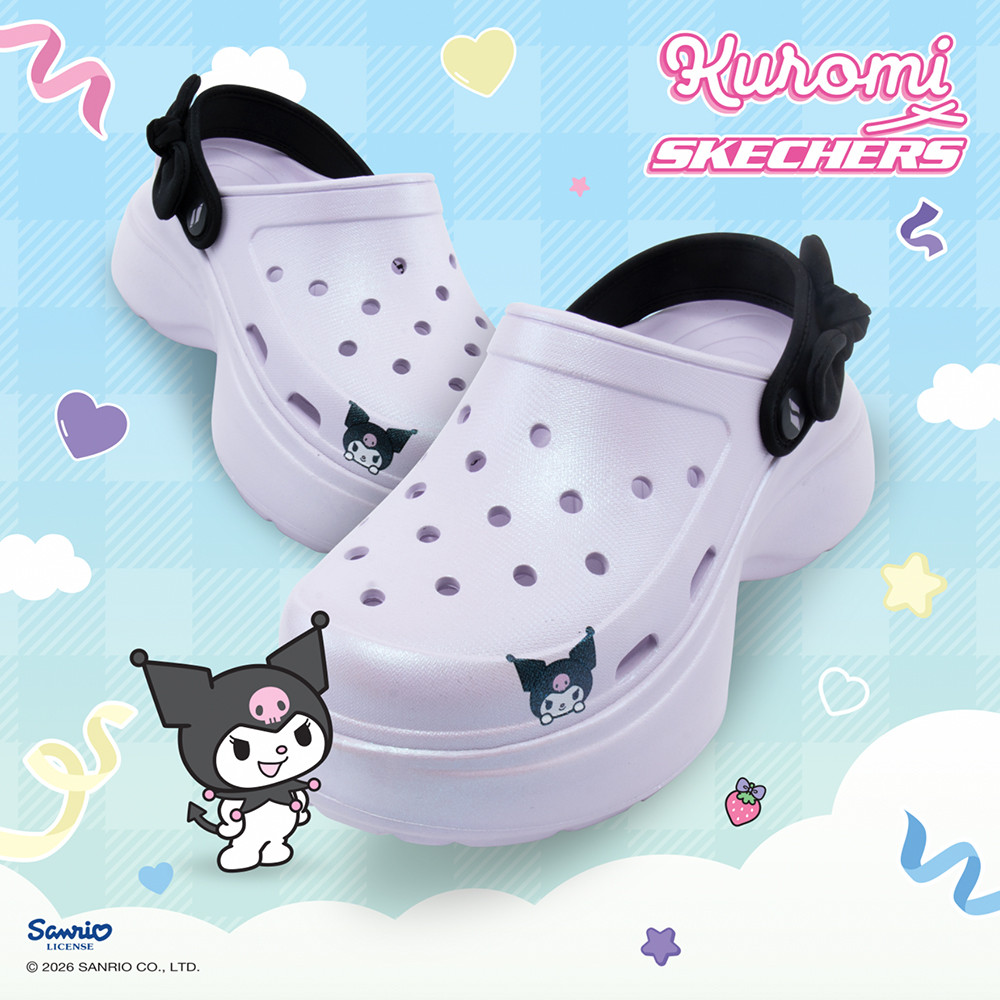 Skechers สเก็ตเชอร์ส รองเท้าผู้หญิง Women Sanrio Foamies Tai Shoes - 800035-LAV (latest)