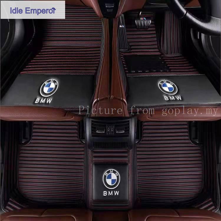 BMW X1 E84 F48 U11 X2 F39 X3 E83 F25 G01พรมปูพื้นรถยนต์ แบบหนัง กันน้ํา สําหรับ