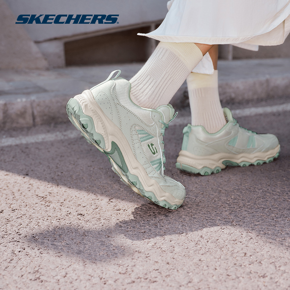 Skechers สเก็ตเชอร์ส รองเท้าเทรลผู้หญิง Women Outdoor D'Lites Hiker Echo Lake Trail Shoes - 180134-TPMT (latest)