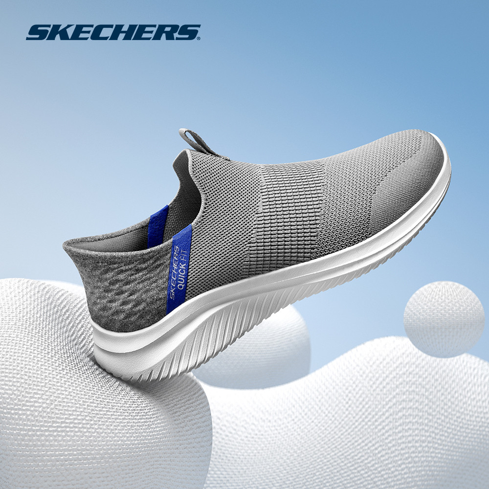Skechers สเก็ตเชอร์ส รองเท้าผู้ชาย Men Slip-Ins Ultra Flex 3.0 Shoes - 232450-GRY Air-Cooled Memory Foam