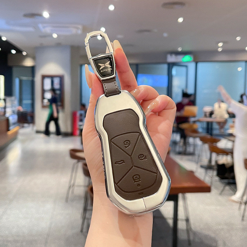 เหมาะสําหรับ 26 XPENG G6 ฝาครอบกุญแจ g6 สไตล์ใหม่ p7i Premium p5 ผู้ชาย g3 โลหะ g3i เปลือก g9 25-26 