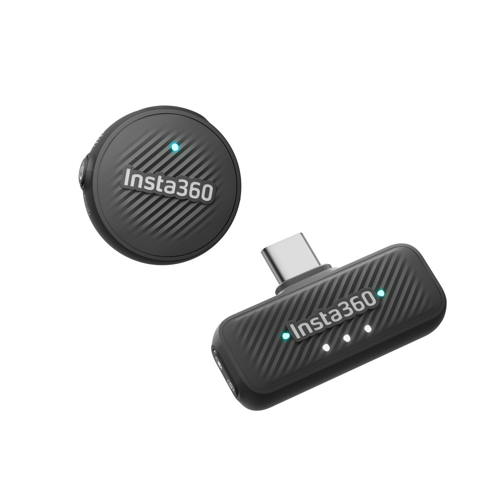 Insta360 Mic Air Transmitter สําหรับ insta360 X5 และ Insta360 Mic Air (1 TX + 1 RX) สําหรับโทรศัพท์ม