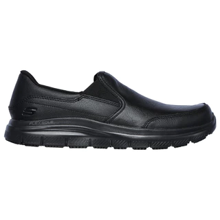 Skechers สเก็ตเชอร์ส รองเท้าทำงานผู้ชาย Men Work Flex Advantage Slip Resistant Work Shoes - 77071-BLK (latest)