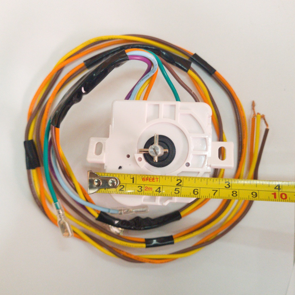 TOSHIBA อะไหล่ของแท้ ตัวตั้งเวลาการซัก F17438000007325 Washing Timer ใช้กับรุ่น VH-H85MT VH-H95MT