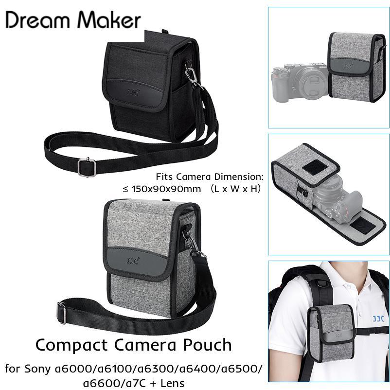 OC-FX1 กระเป๋ากล้องสําหรับ Sony a6000 a6100 a6300 a6400 a6500 a6600 & E PZ 16-50 มม.f/3.5-5.6 OSS เล