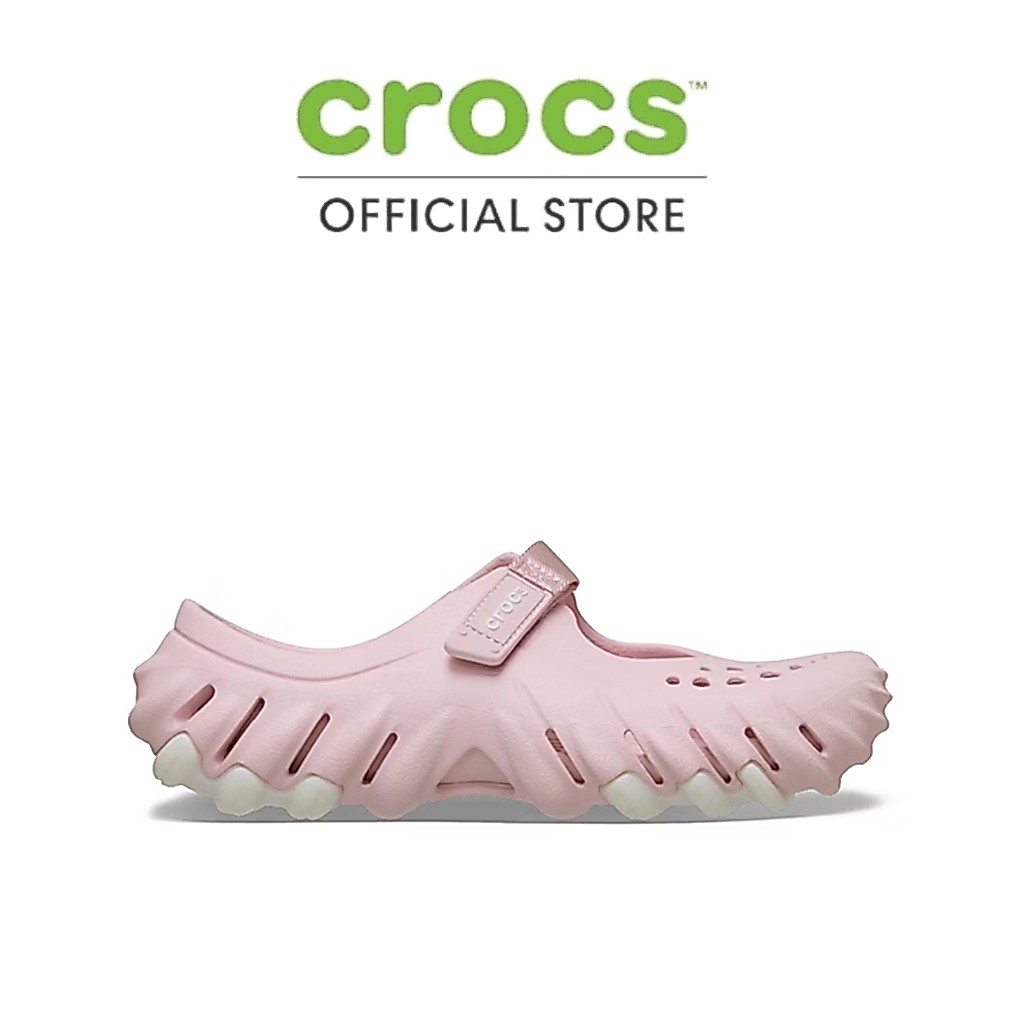 Crocs รองเท้าแตะผู้หญิง รองเท้าสตรี ECHO CLOG Mary Jane Echo Mary Jane Clog - Extra White 211996-685
