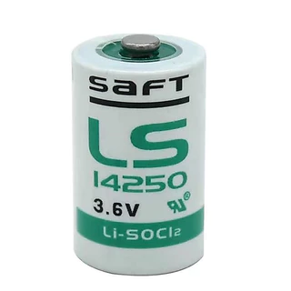 แท้! (สามารถ​ออก vat7%ได้) ถ่าน แบตเตอรี่ Lithium พร้อมส่ง​LS14250 3.6V 1/2AA