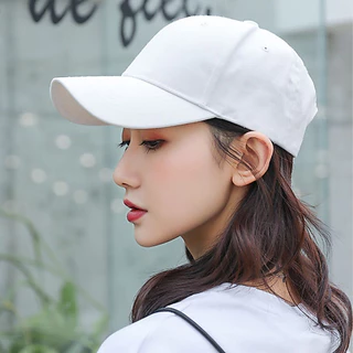 [W0097] หมวกแก๊ป สีพื้น ทรงเบสบอล ผ้าคอตตอน ปรับสายได้ Cap Ins Cotton หมวกแฟชั่น