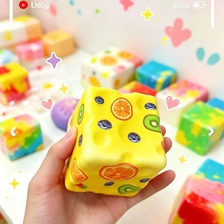 พร้อมส่งในไทย สกุชชี่ สกุชชี่เนย ของเล่น บีบคลายเครียด ชีส สกุชชี่สโลว์ Butter
