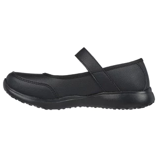 Skechers สเก็ตเชอร์ส รองเท้านักเรียนเด็กผู้หญิง Girls Microstrides Recess Rules Shoes - 302627L-BBK (latest) (BTS)