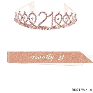 A797 เซ็ทมงกุฎ วันเกิด Happy Birthday Girl QUEEN สีทอง สีเงิน สีโรสโกล เฉดสีอาจไม่ตรง ขอดูรูปสีจริง สินค้าพร้อมส่งในไทย